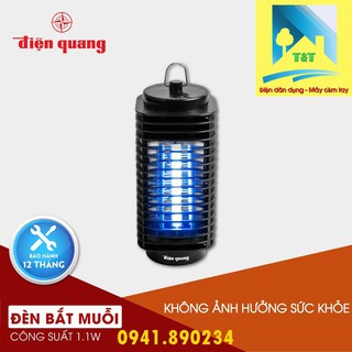 Đèn bắt muỗi điện quang eml01 bl - chính hãng