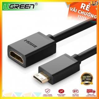 Cáp nối dài Mini HDMI to HDMI 20cm chính hãng Ugreen 20137