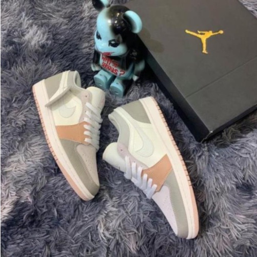 Giày Jordan Cổ Thấp, Giày JD1 Milan Low Hàng Cao Cấp Full Box Bill