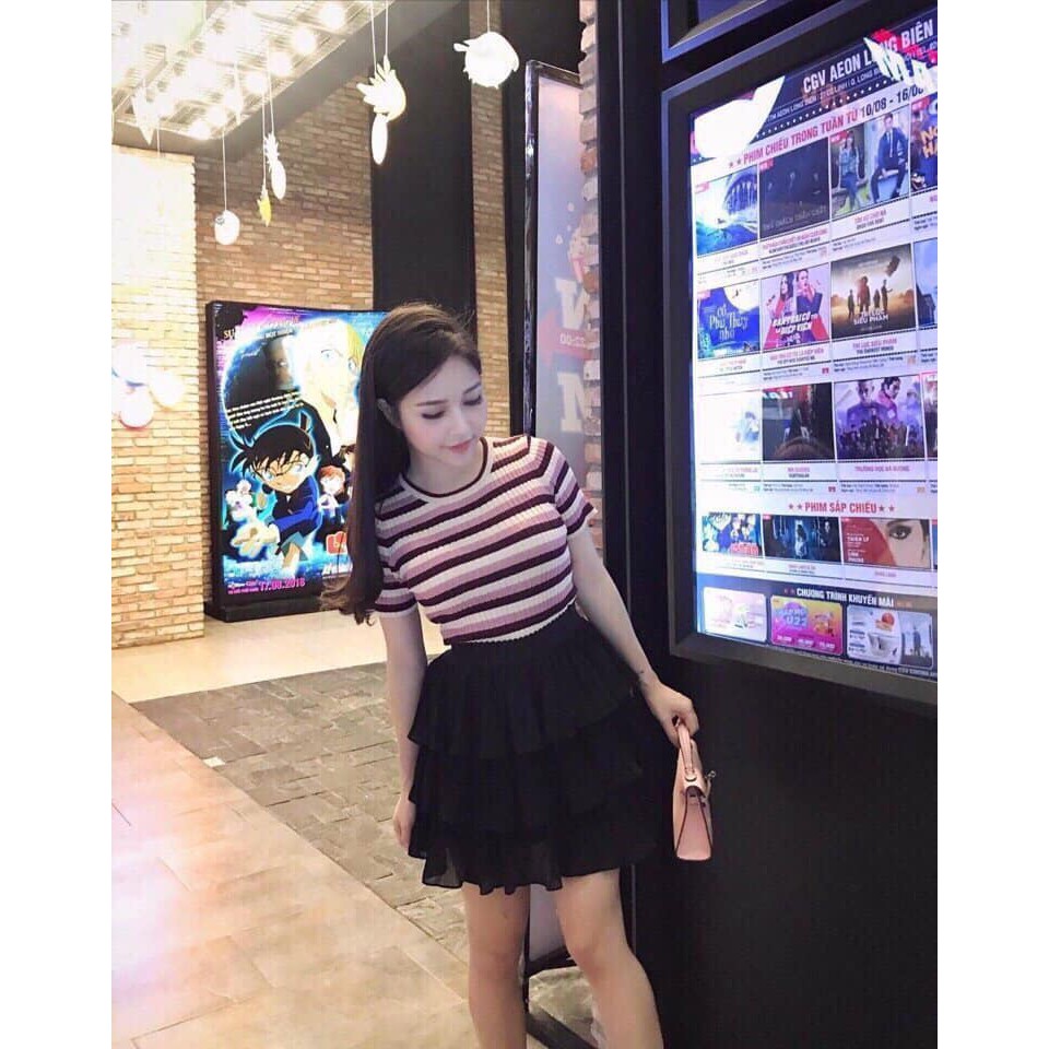 Chân váy 3 tầng ly nhăn | BigBuy360 - bigbuy360.vn