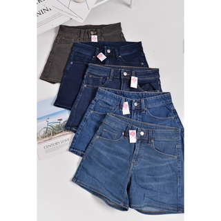 Quần short EXPRESS jean co giãn nhẹ nhiều màu
