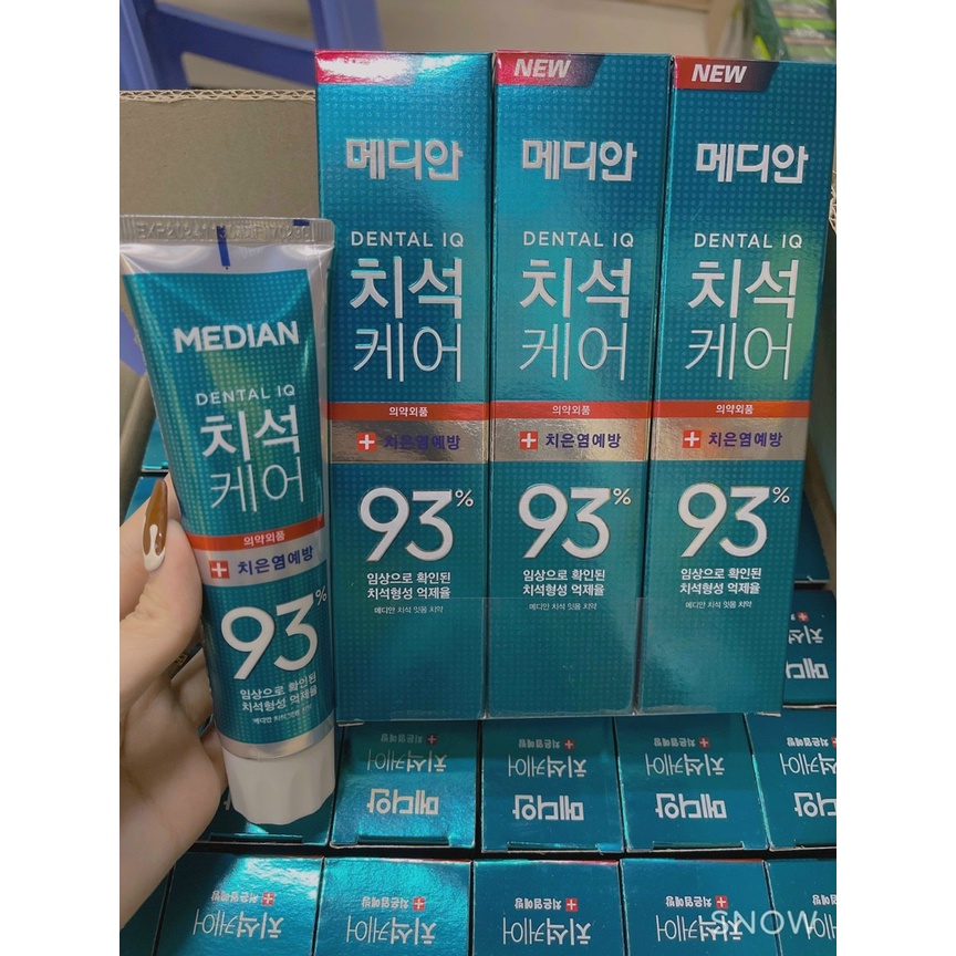 Mới về - Kem đánh răng MEDIAN Dental IQ Toothpaste 93% Hàn Quốc- 120gr