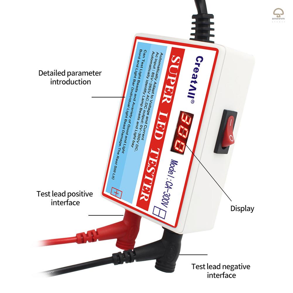 Máy Kiểm Tra Đèn LED Kích Thước Nhỏ Gọn CA-300V Cho Quán Bar TV