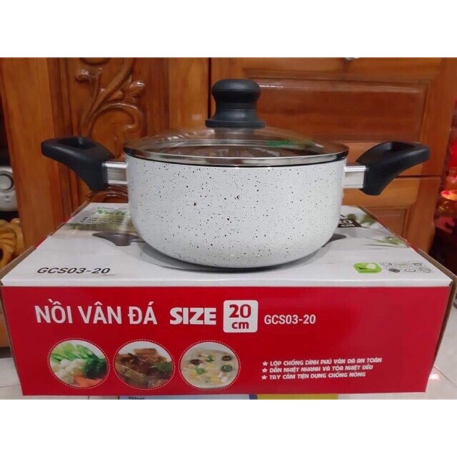 Nồi vân đá size 20cm(Quà tặng sữa Nutifood)