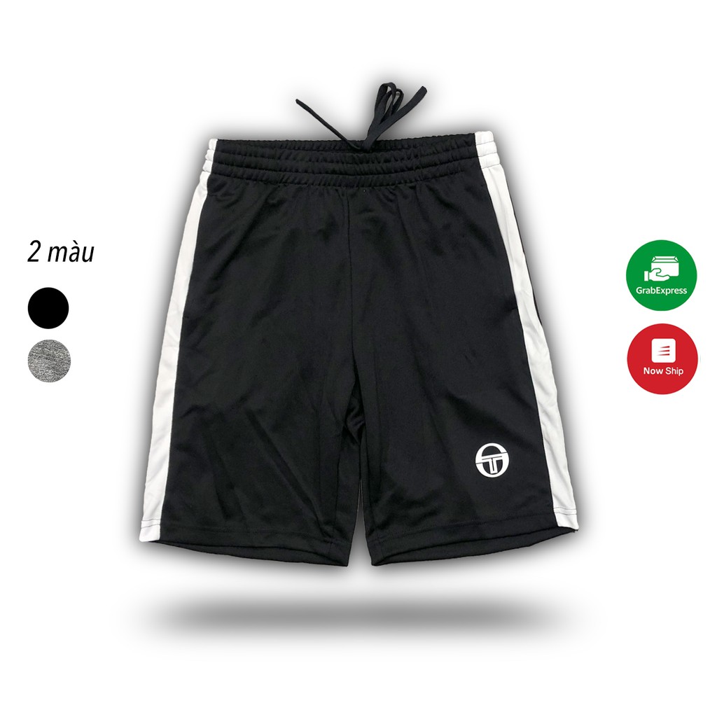[Mã SKAMAP6 giảm 8% TỐI ĐA 50K đơn250K] Quần đùi thể thao nam Sergio Tacchini nhẹ- xốp- co giãn thấm hút mồ hôi cực tốt