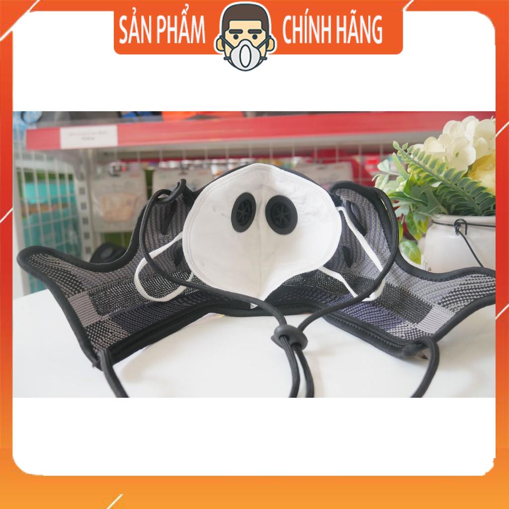 Khẩu Trang Giày Yezzy cao cấp - Black and Grey
