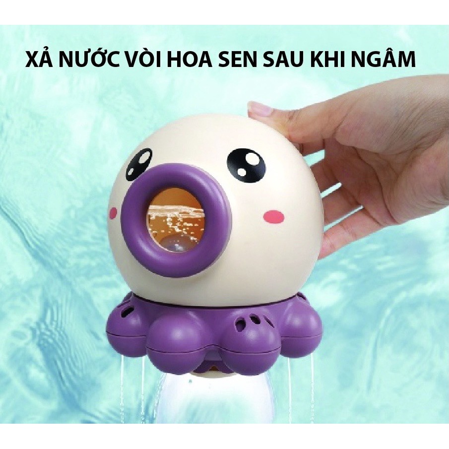 Đồ chơi nhà tắm, bạch tuột phun nước