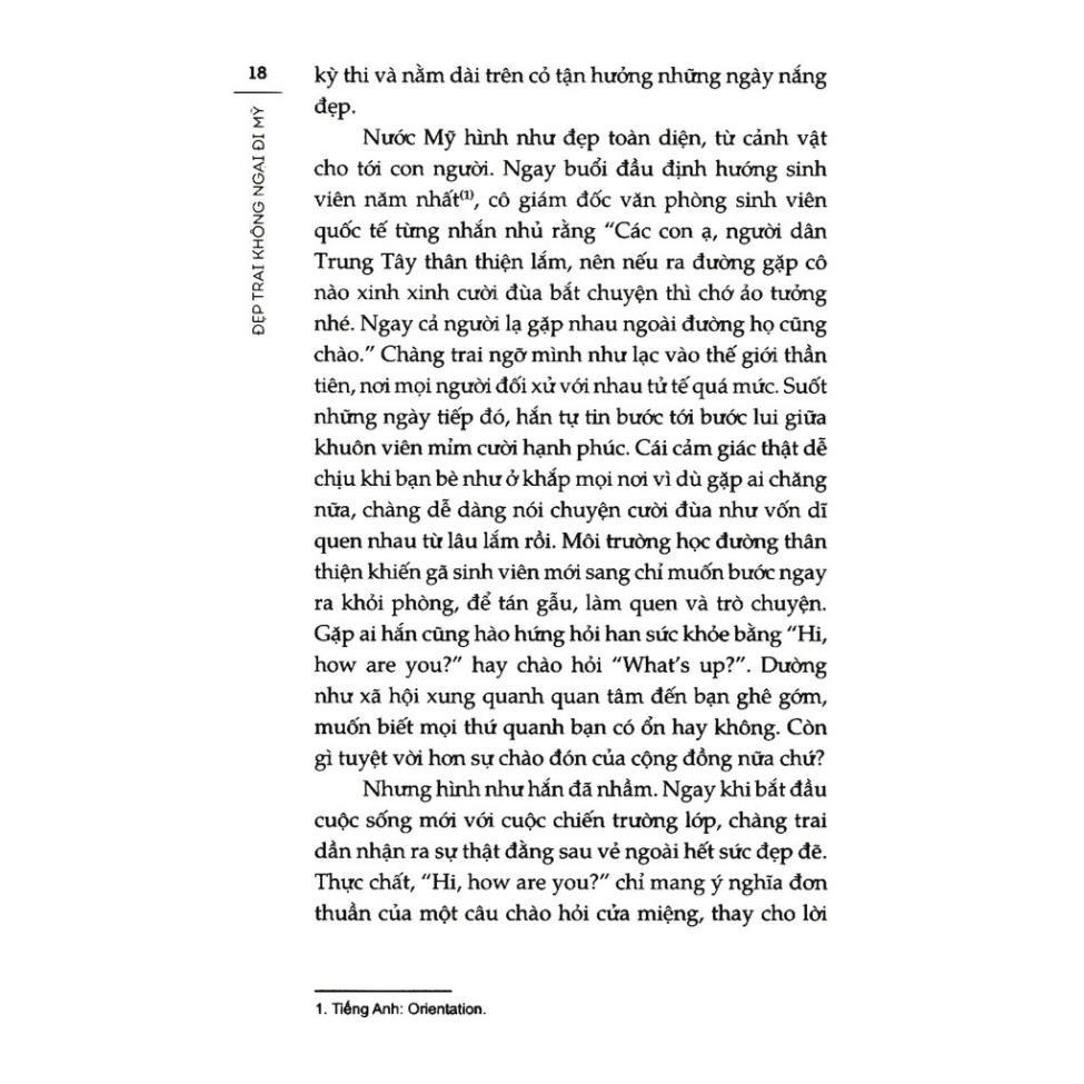 Sách Nhã Nam - Đẹp Trai Không Ngại Đi Mỹ