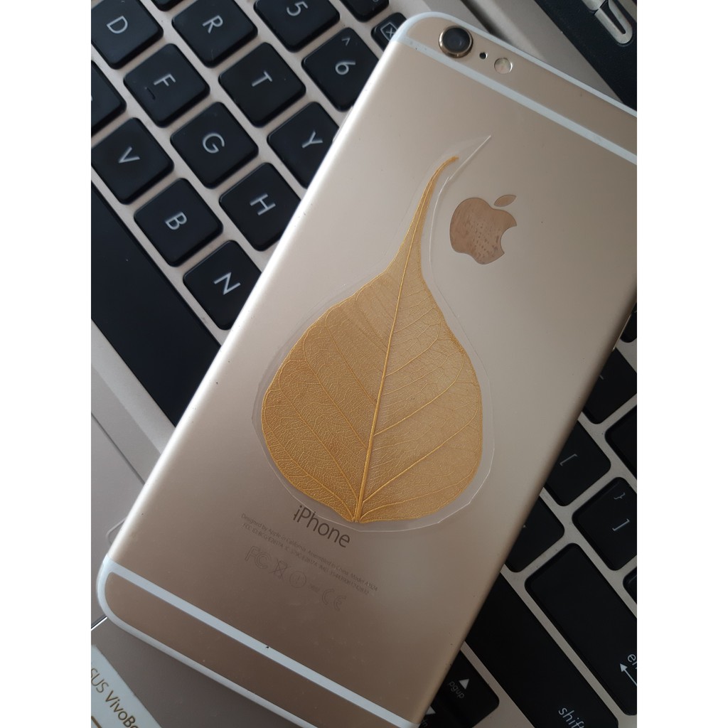 Lá Bồ Đề dát vàng tự nhiên | BigBuy360 - bigbuy360.vn