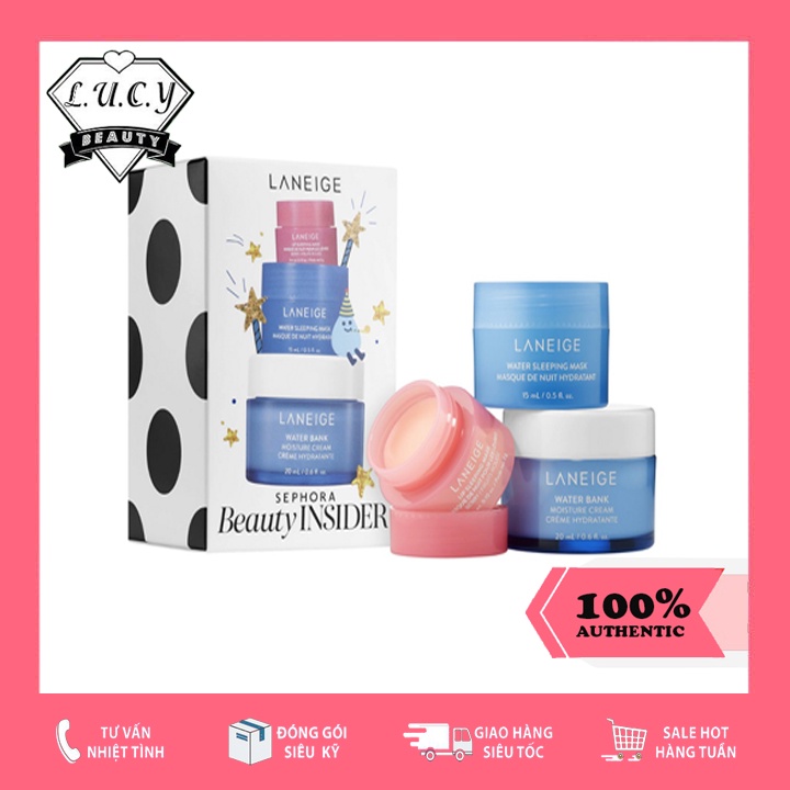 Hàng Hàn- Set 3 Món Laneige Sephora Beauty Insider Chính Hãng 100%