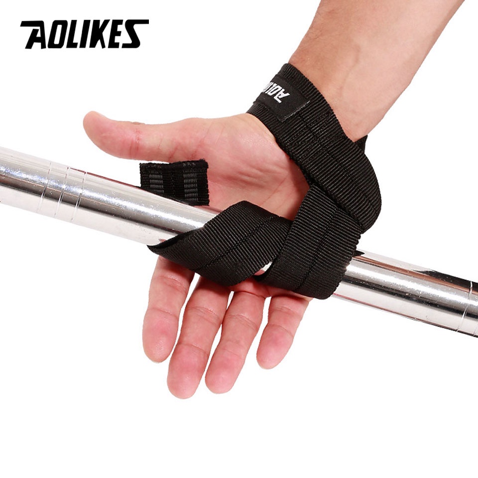 Cặp dây đai quấn cổ tay AOLIKES hỗ trợ nâng tạ tiện dụng