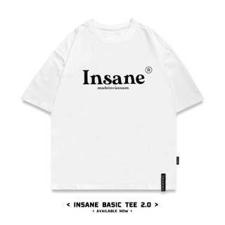 [Áo thun Insane®] Insane Basic Tee ver 2.0 - màu Trắng
