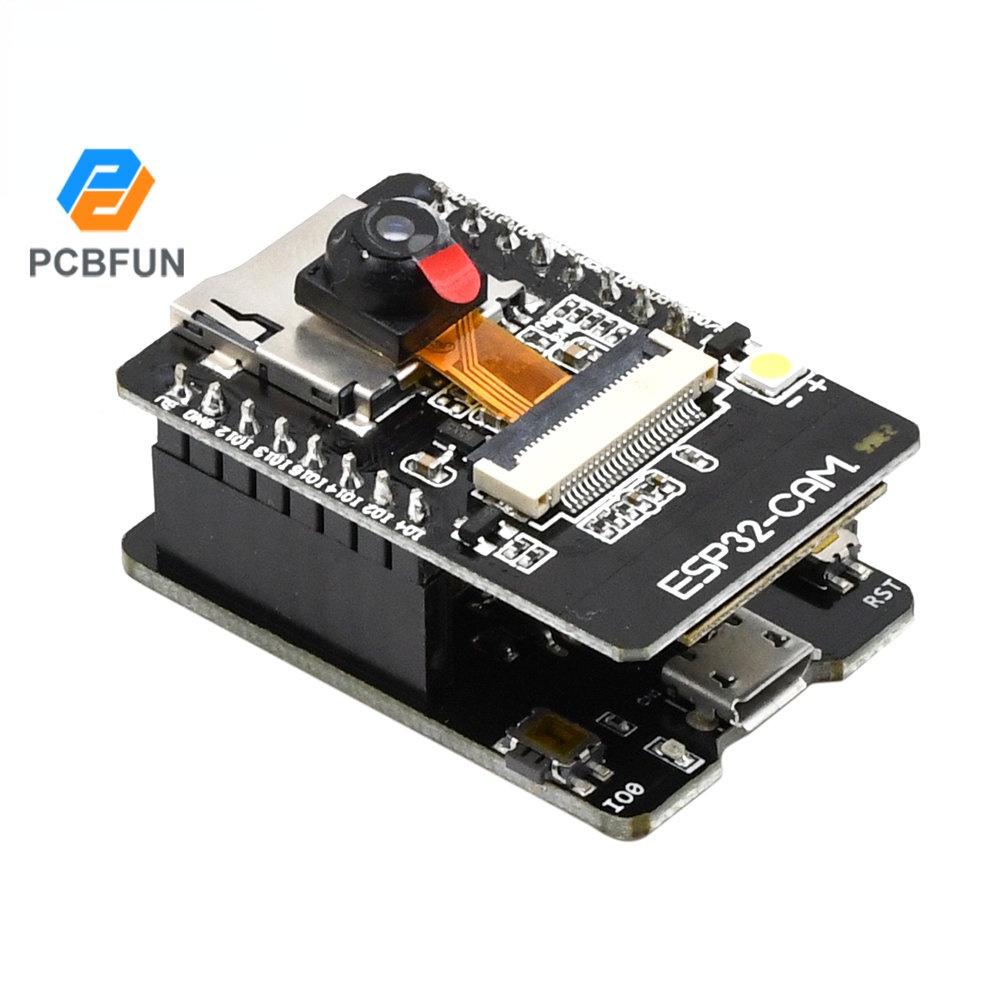 Bảng Mạch Phát Triển Wifi Bluetooth Esp32-Cam-Mb 5v + Mô Đun Ov2640 Ch340G
