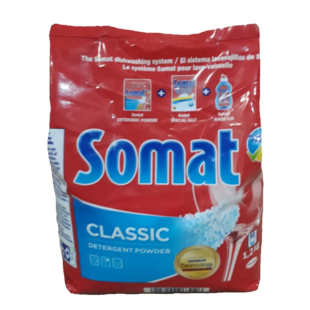 Bột Rửa Ly-Chén Somat Classic Detergent Power 1,2 Kg