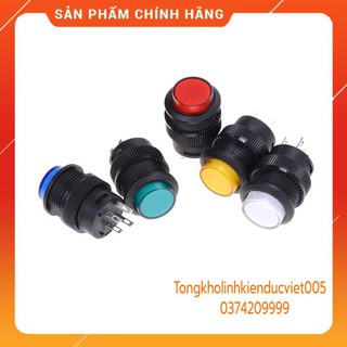 . Công tắc nhấn giữ 4 chân có đèn R16-503 (10 chiếc ) [Shop Uy Tín]