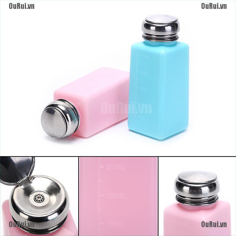 Chai Rỗng Đựng Dung Dịch Tẩy Sơn Móng Tay 250mL