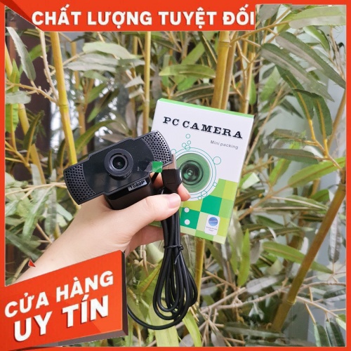 Webcam máy tính, Webcam full HD 1080P / 720p Có Mic khử tiếng ồn chuyên dụng cho Livestream, Học và Làm việc Online