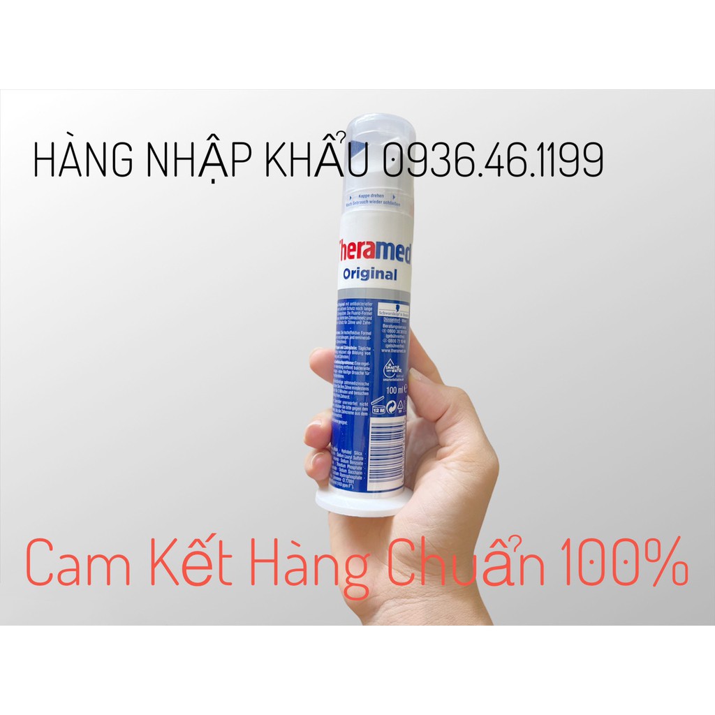 Kem Đánh Răng dạng ống  Thera Med Hàng Nội địa Đức 100ml