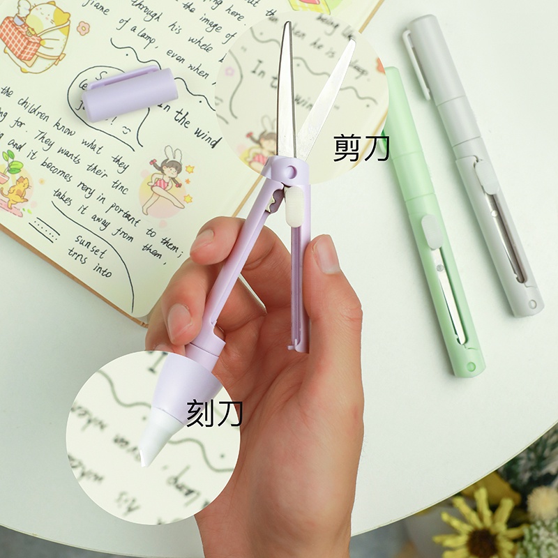 1 Kéo Đa Năng Hình Cây Bút Sáng Tạo