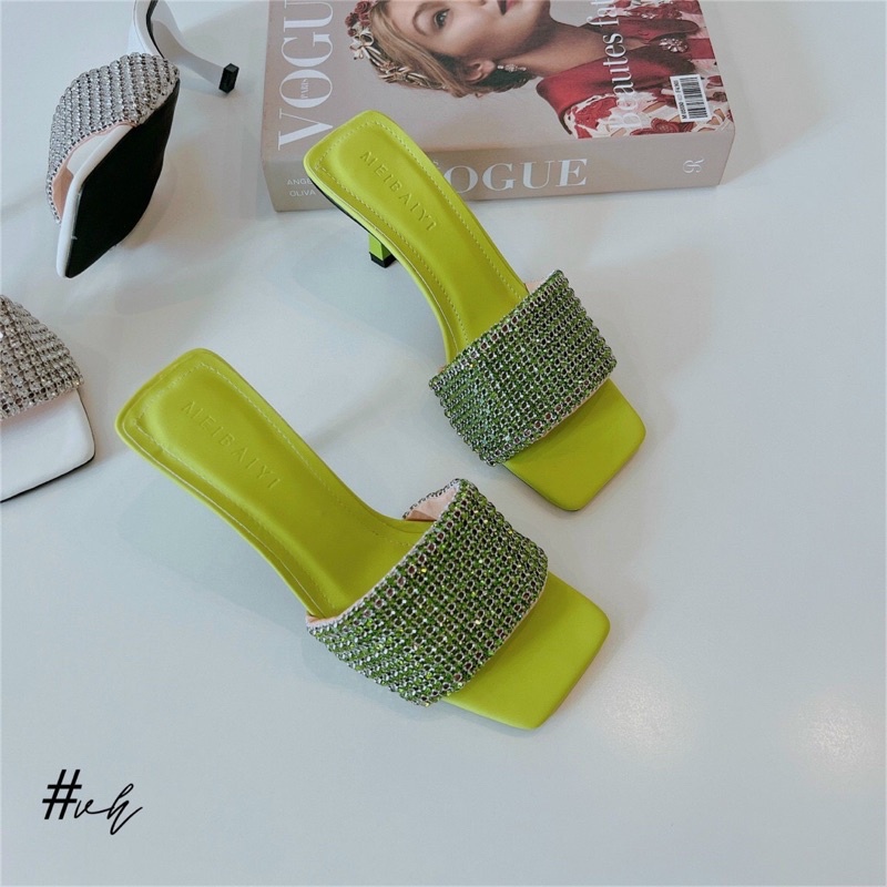 Giày gót xoàn 5cm alexsanderwang cực xinh xắn siêu sáng.