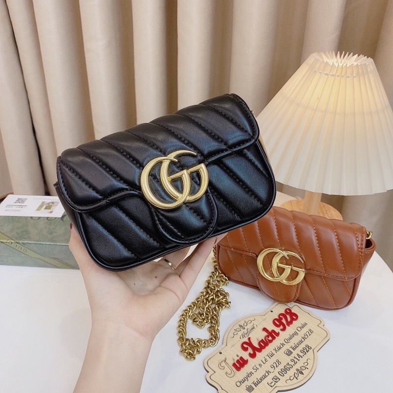 Túi Quảng Châu đeo chéo trần ô