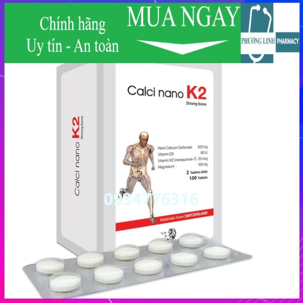 ✅ Calci Nano K2 Tăng chiều cao, phòng giảm loãng xương, còi xương