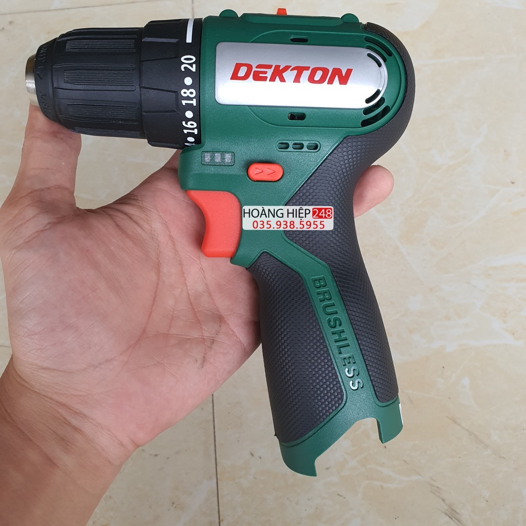 Thân khoan Dekton 16.8v (chưa bao gồm pin và sạc)