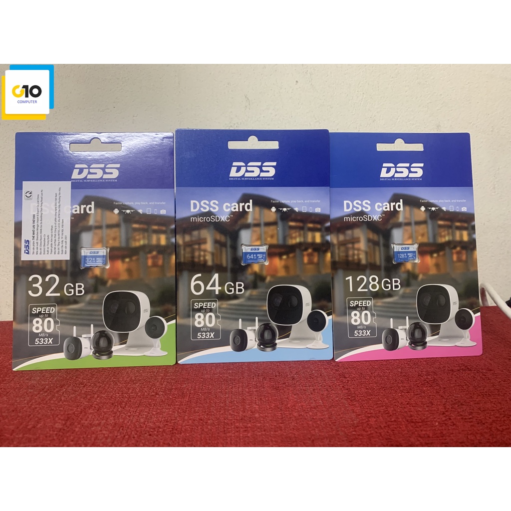 Thẻ nhớ DSS 32GB/64GB/128GB chính hãng