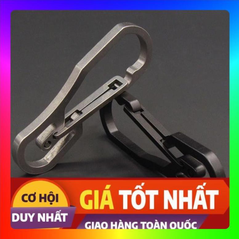 Móc Khóa EDC Thép 420 - 2 Đầu- Chiệu Lực Tốt - Phượt - Dã Ngoại - Cấm Trại - KHÔNG TREO CON NGƯỜI - Hàng Có Sẵn