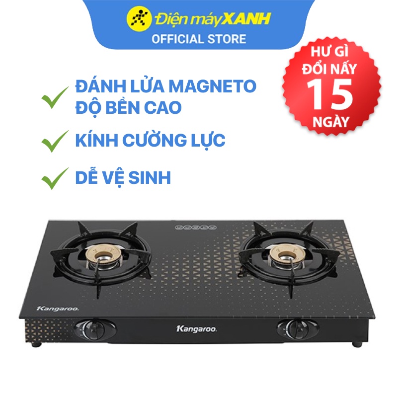 Bếp ga đôi Kangaroo KG8G1C