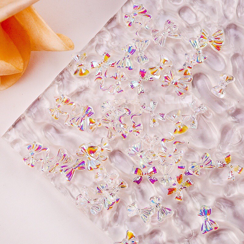 Set 20 nơ đính móng tay đủ màu