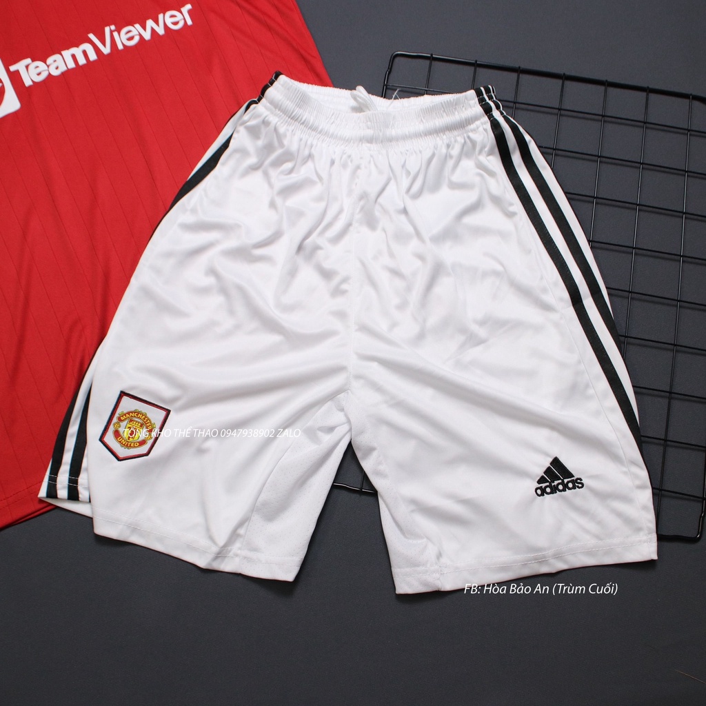 Bộ Quần Áo Bóng Đá CLB Manchester TeamViewer sân khách,sân nhà Cao Cấp Bản thái mùa 22/23