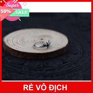 Nhẫn Bạc Nam Thủ Công - Katana Samurai Shop Bé Ciu