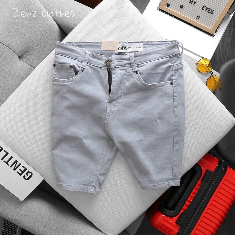 Quần short Jean nam cao cấp - Hàng VNXK Zara