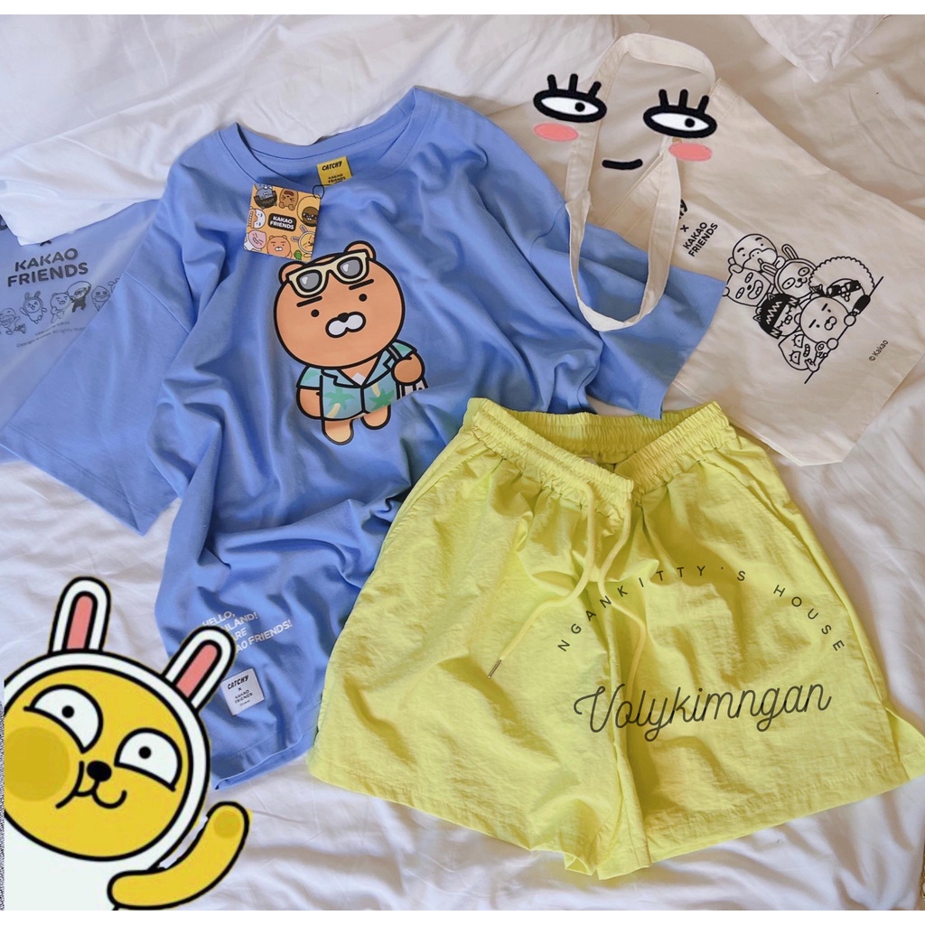 Áo Kakao summer KF-0058 xanh TL