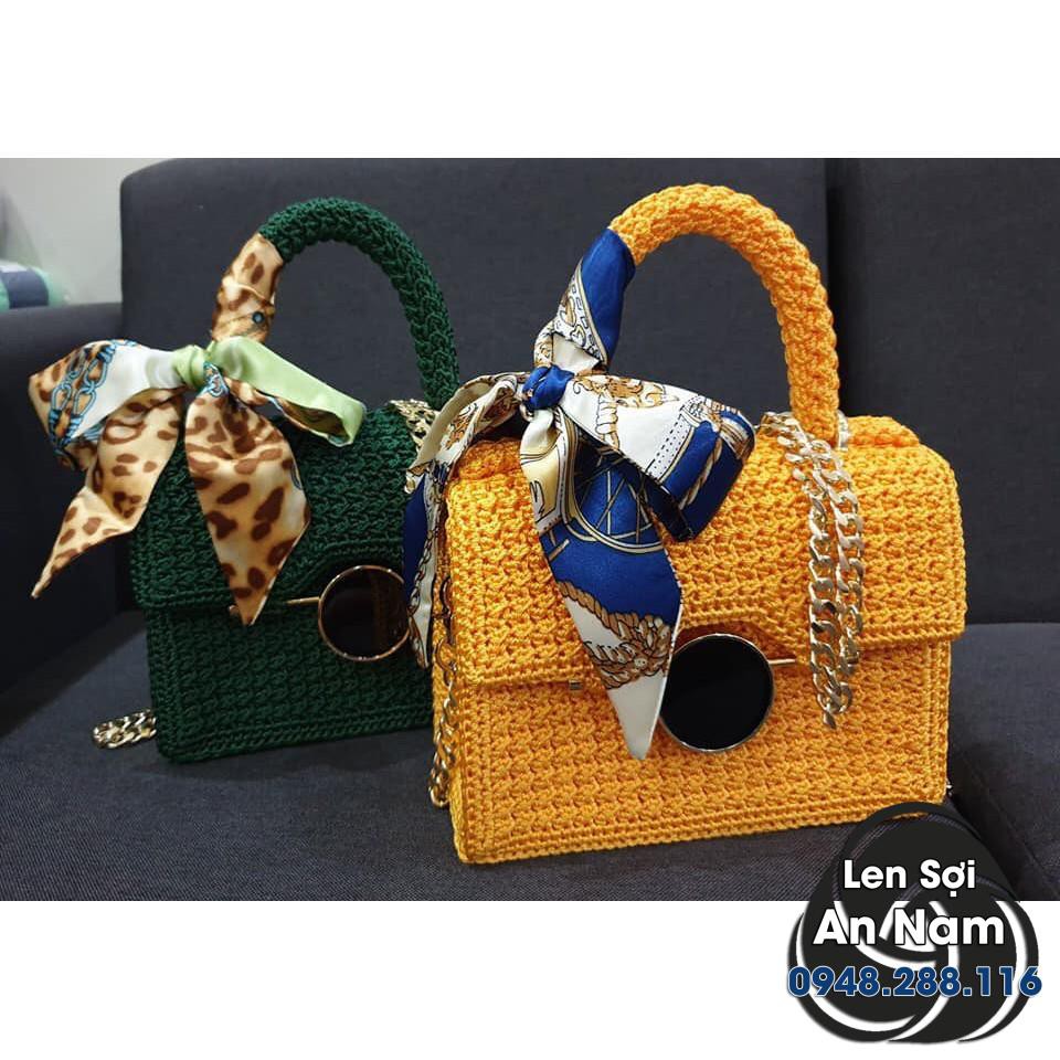 Dây Khăn Trang Trí Túi Xách, Mũ Handmade