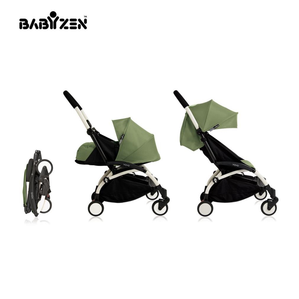 [Mã MKBC13 giảm 80k đơn 1 triệu] Xe đẩy Babyzen YOYO+ 0M+ Màu Xanh Mint