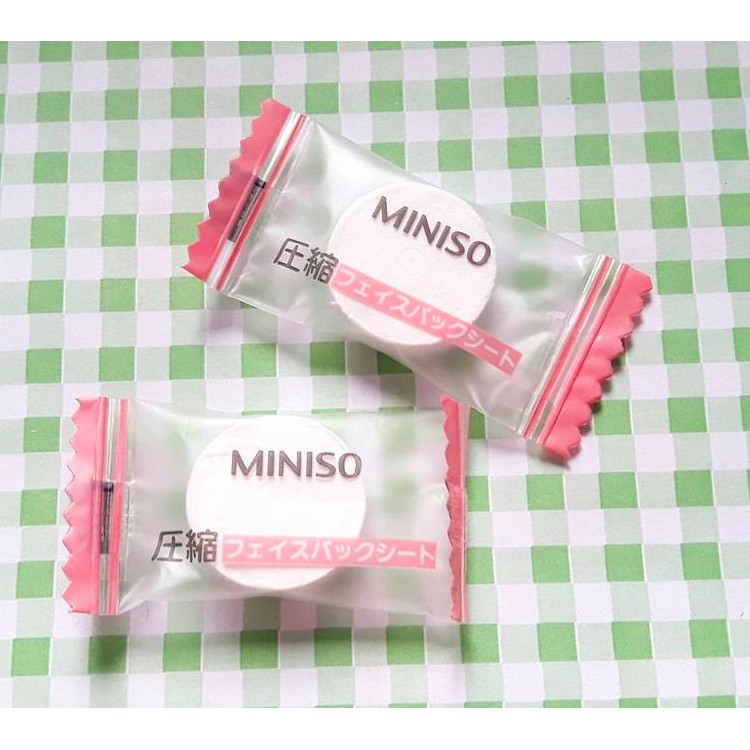 1 viên Mặt nạ nén miniso