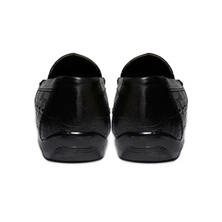 Giày Nam Simier Da Bò Thật Vân Cá Sấu - SM14