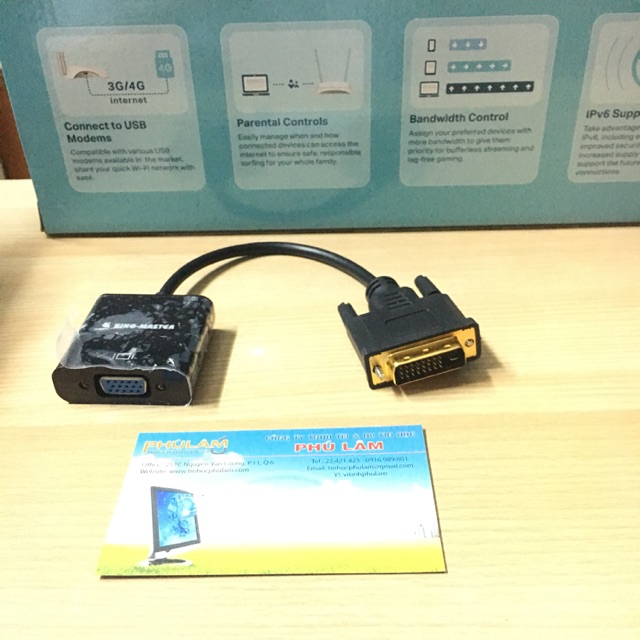 Cổng chuyển dvi sang vga kingmaster