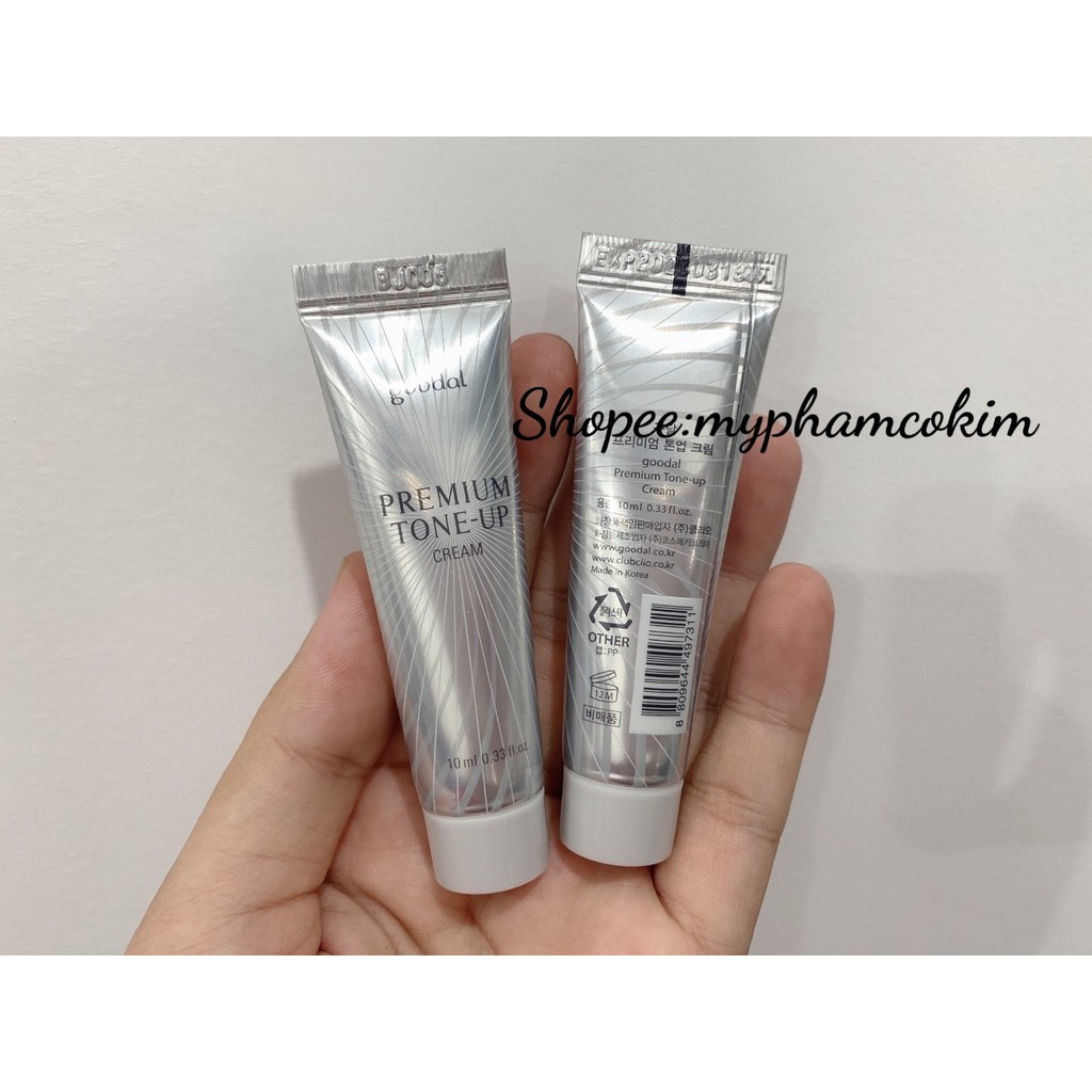 Kem Ốc Sên Goodal Premium Snail Tone Up Cream 30ml + Mini 10ml