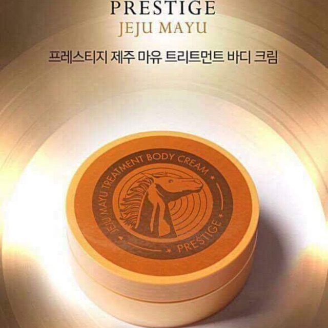 Kem dưỡng thể dầu ngựa TONYMOLY _ Jeju Mayu Treatment Body Cream