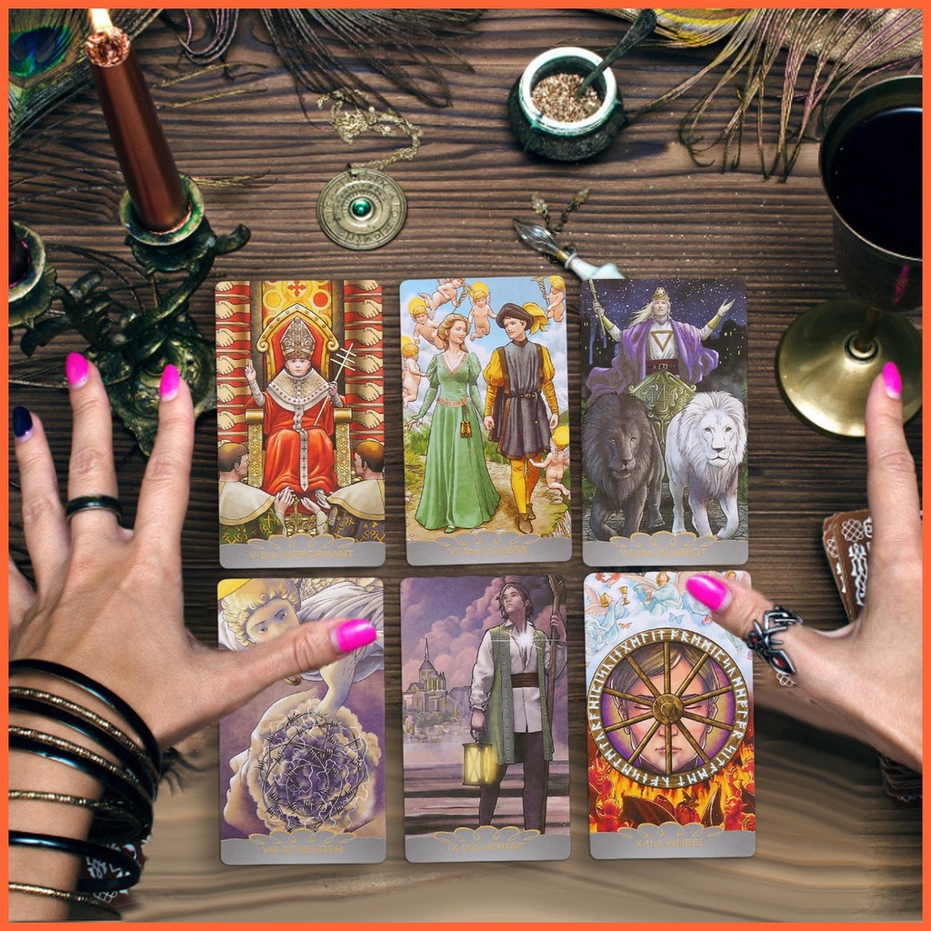 Bộ Bài Tarot Phiên Bản Tiếng Anh Bí Ẩn