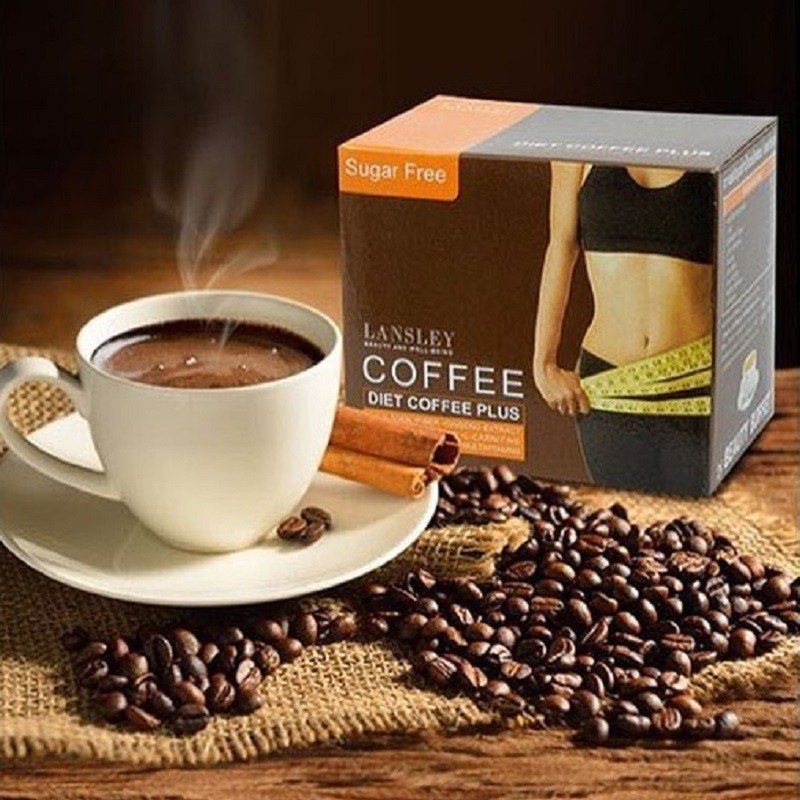 Cà phê giảm cân đẹp da Lansley Diet Coffee Plus Thái Lan