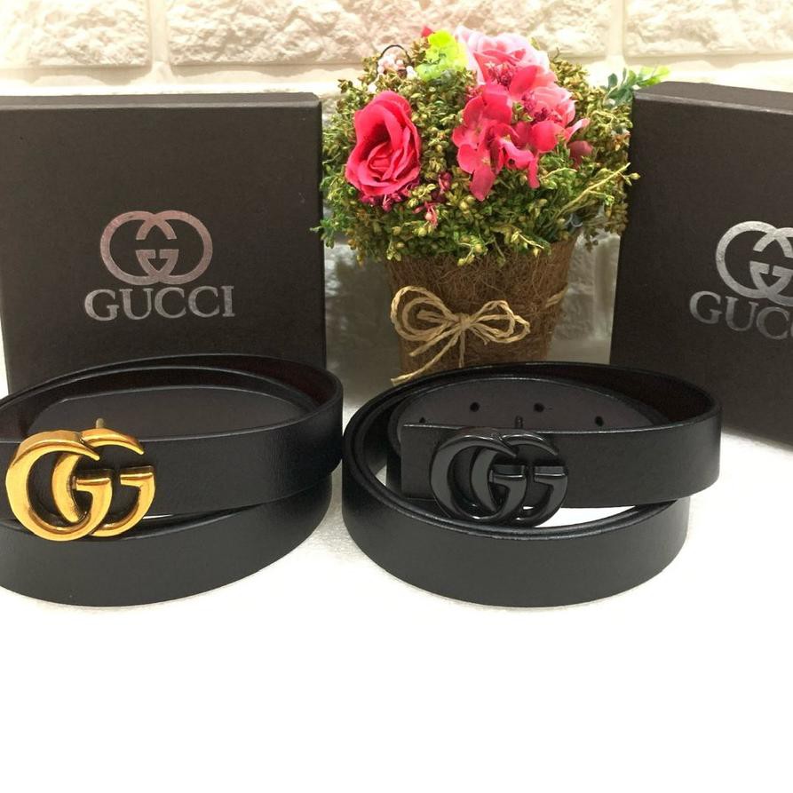 Dây Nịt Gucci + Hộp Đựng Thời Trang Cho Nữ