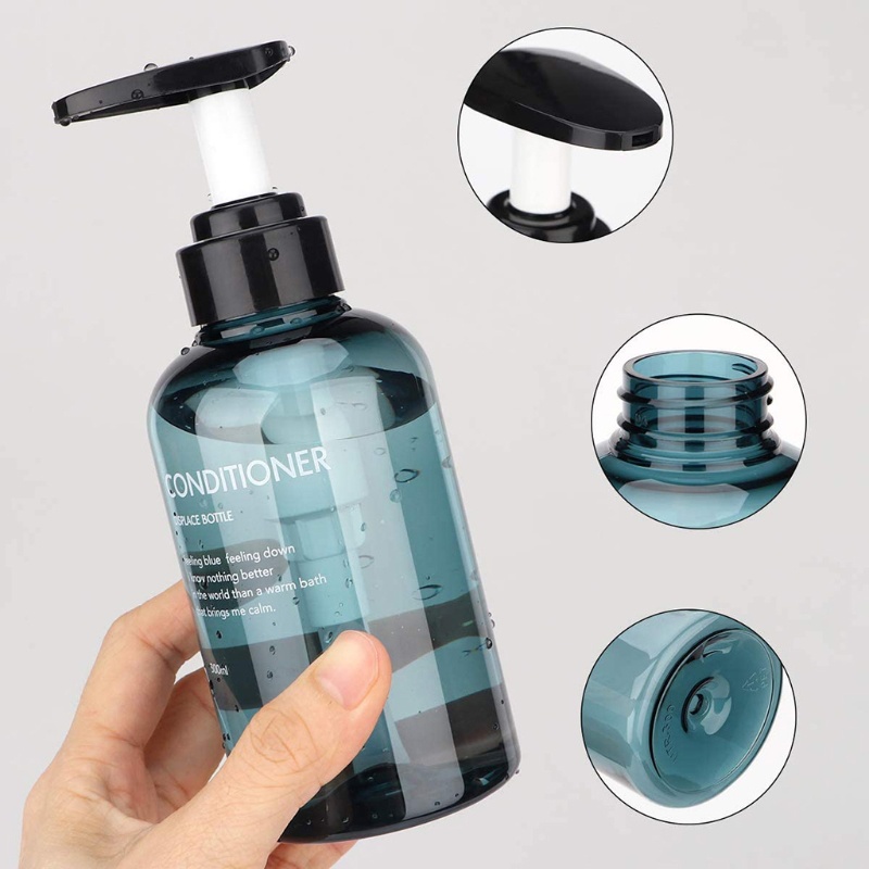 Set 3 Chai Rỗng 300ml Đựng Xà Phòng Dạng Nhấn Tiện Dụng