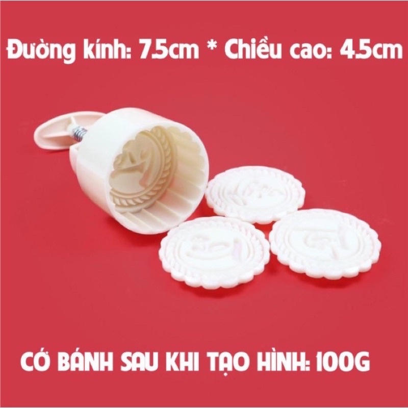 ❌SALE❌Khuôn Làm Bánh Trung Thu TÀI, LỘC ,PHÚC, THỌ 100g