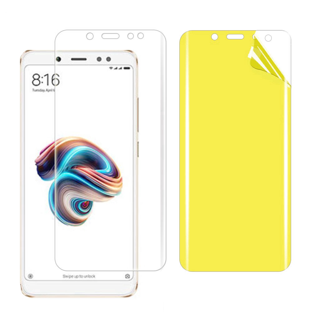 Màng Hydrogel màu trong suốt cho Xiaomi Mi10 Mi11 Mi 10 10T Note 10 Pro Mi 11 Pro/Lite/Ultra Redmi Note 8 7 5 10 Pro Max 10S Redmi 8 K20 K40 Pro