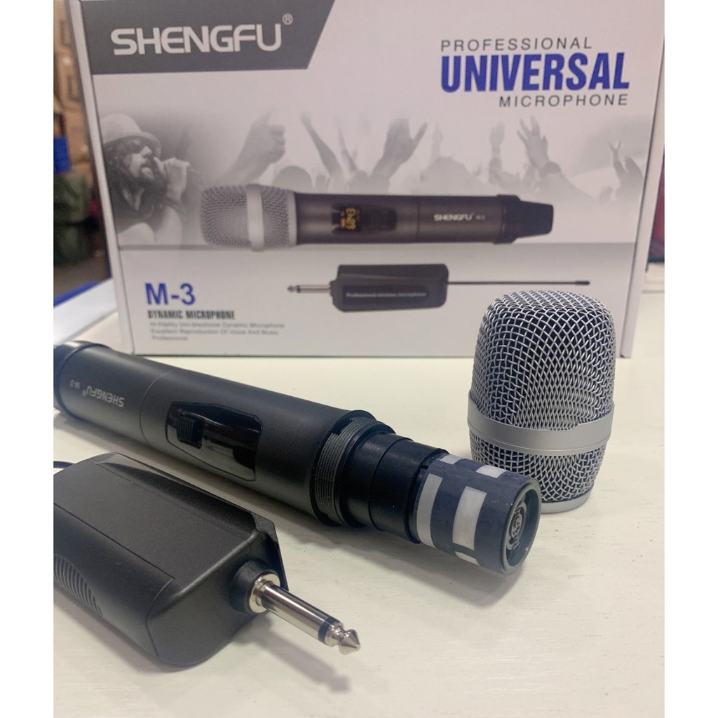 [Mã ELHACE giảm 4% đơn 300K] Mic karaoke đa năng Shengfu - W10 (2 mic) W8 (1 mic ) M3-M4
