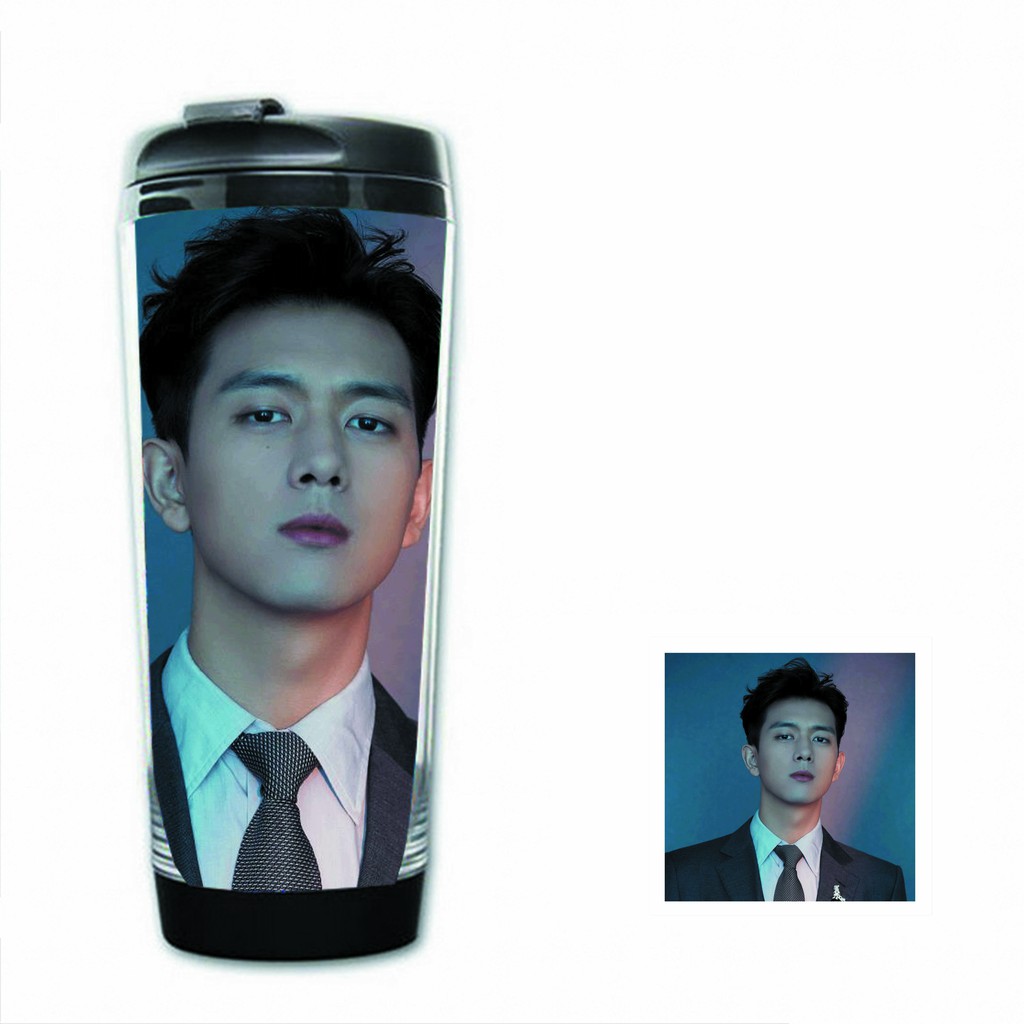 Bình đựng nước IN HÌNH ĐẶNG LUÂN VƯƠNG NHẤT BÁC HỨA GIAI KỲ AN KỲ idol xinh xắn